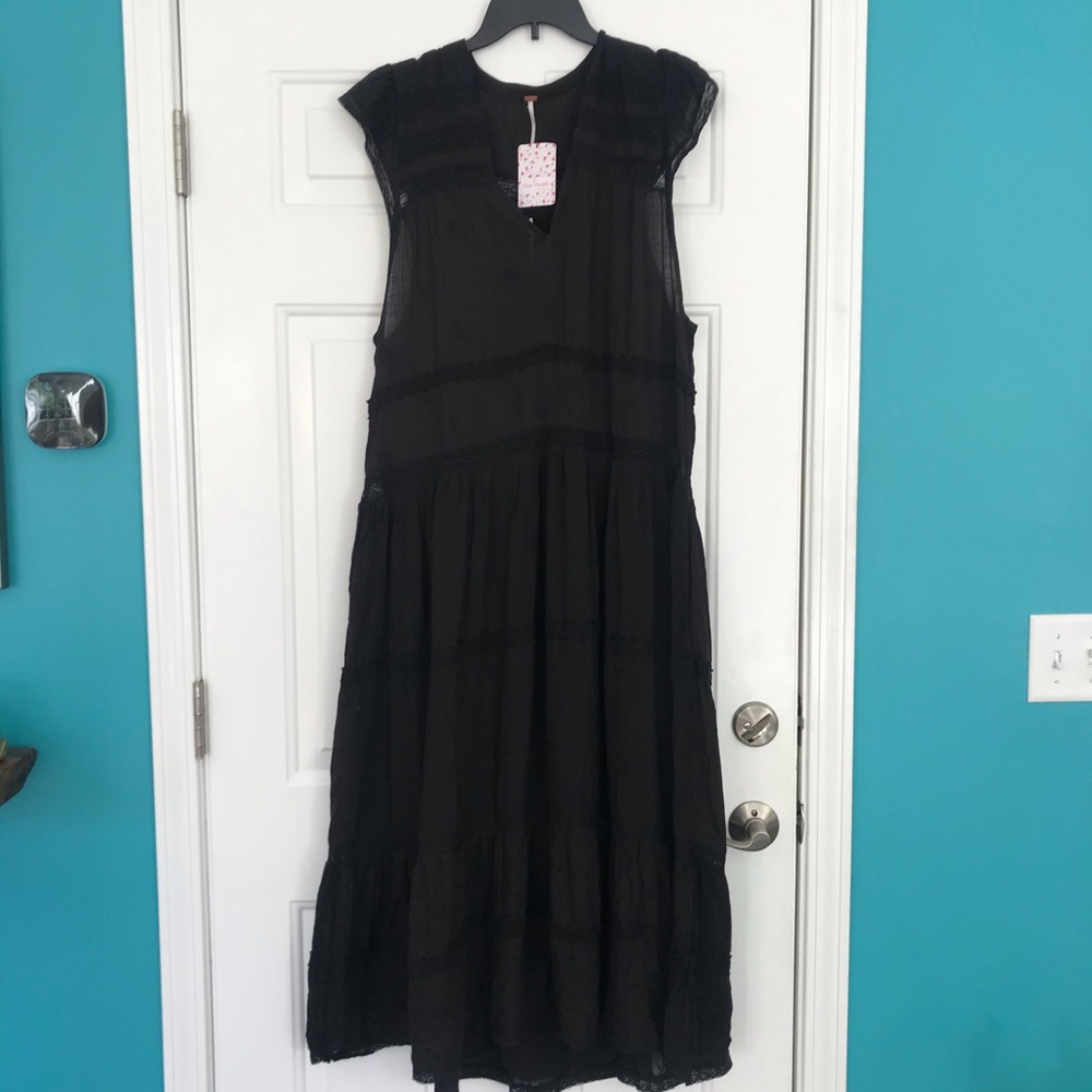 Free People Midnight Midi Dress - Picture 7 of 7